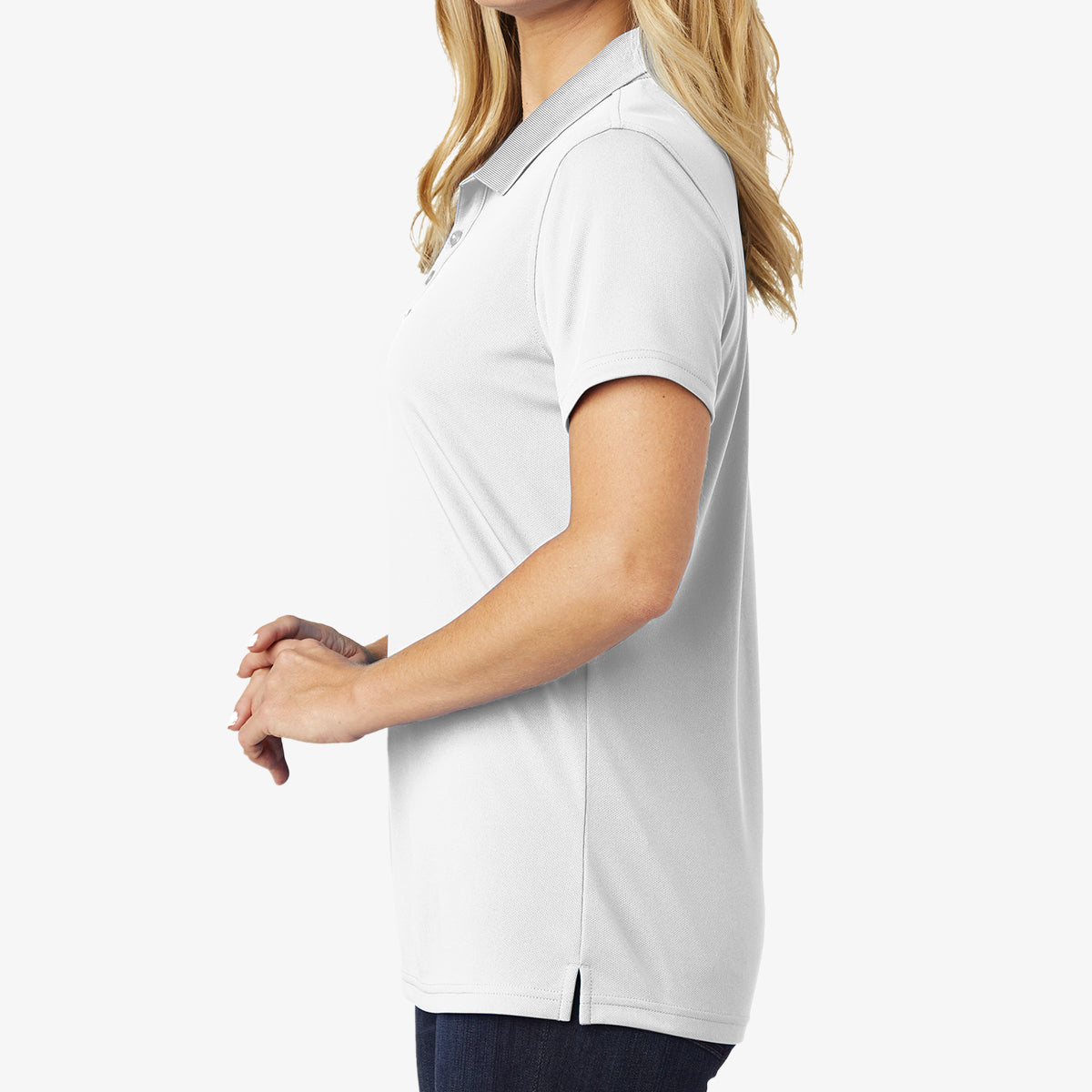 Women PosiCharge Racermesh Polo Shirt