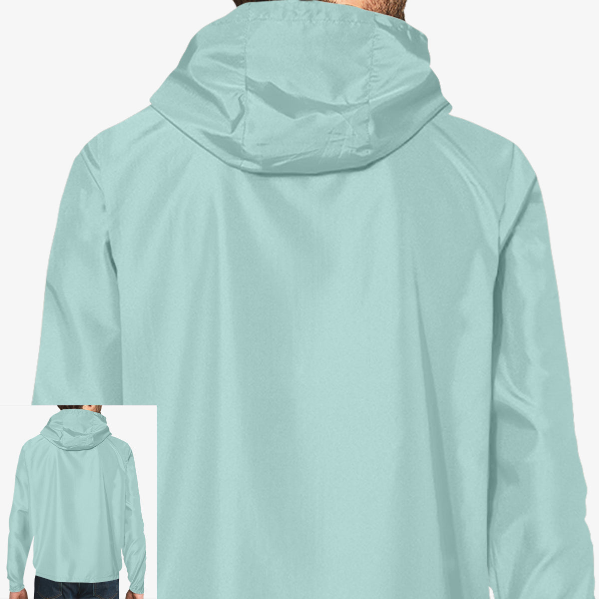 Men Windbreaker Full-Zip Jacket