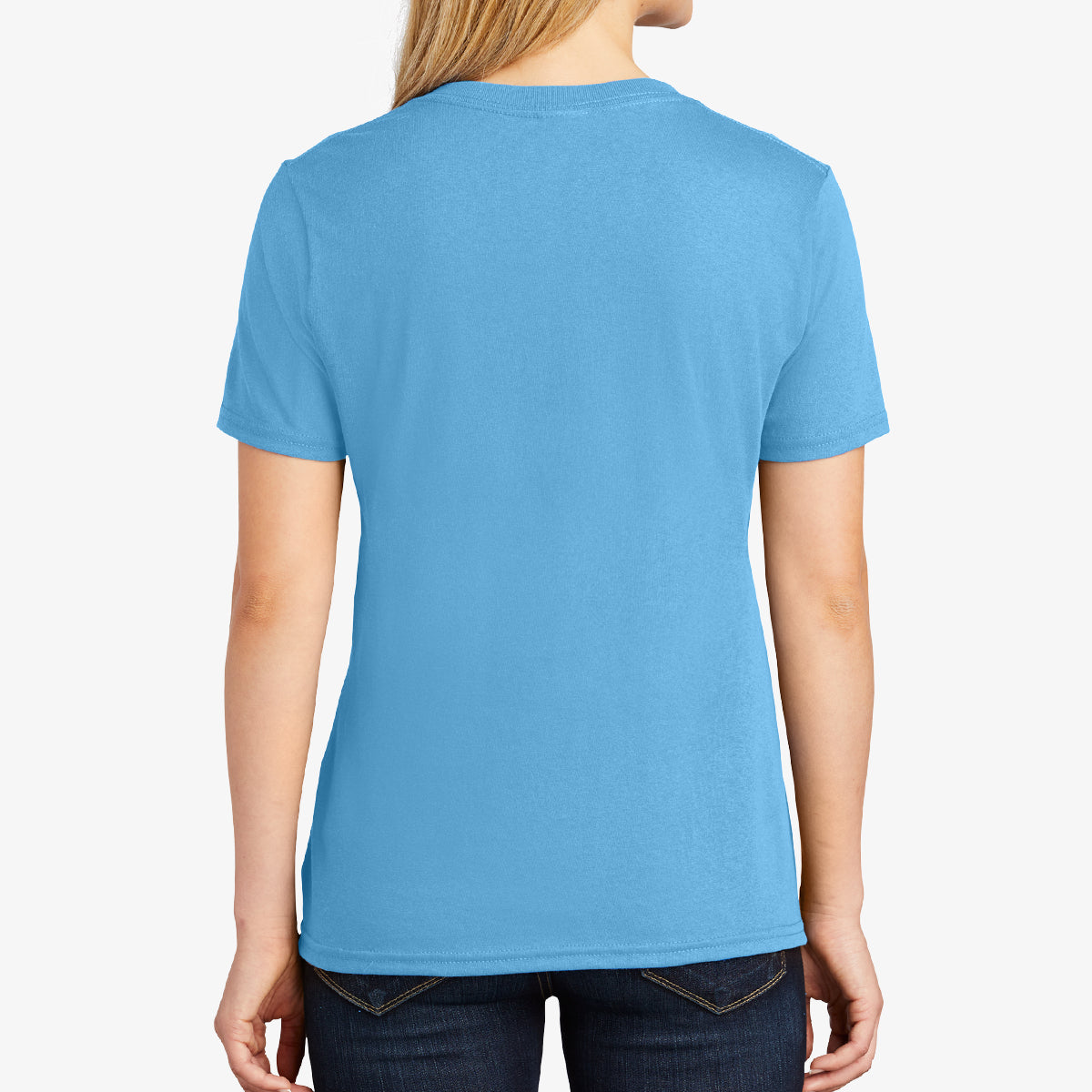 Women Core Cotton V-Neck Tee