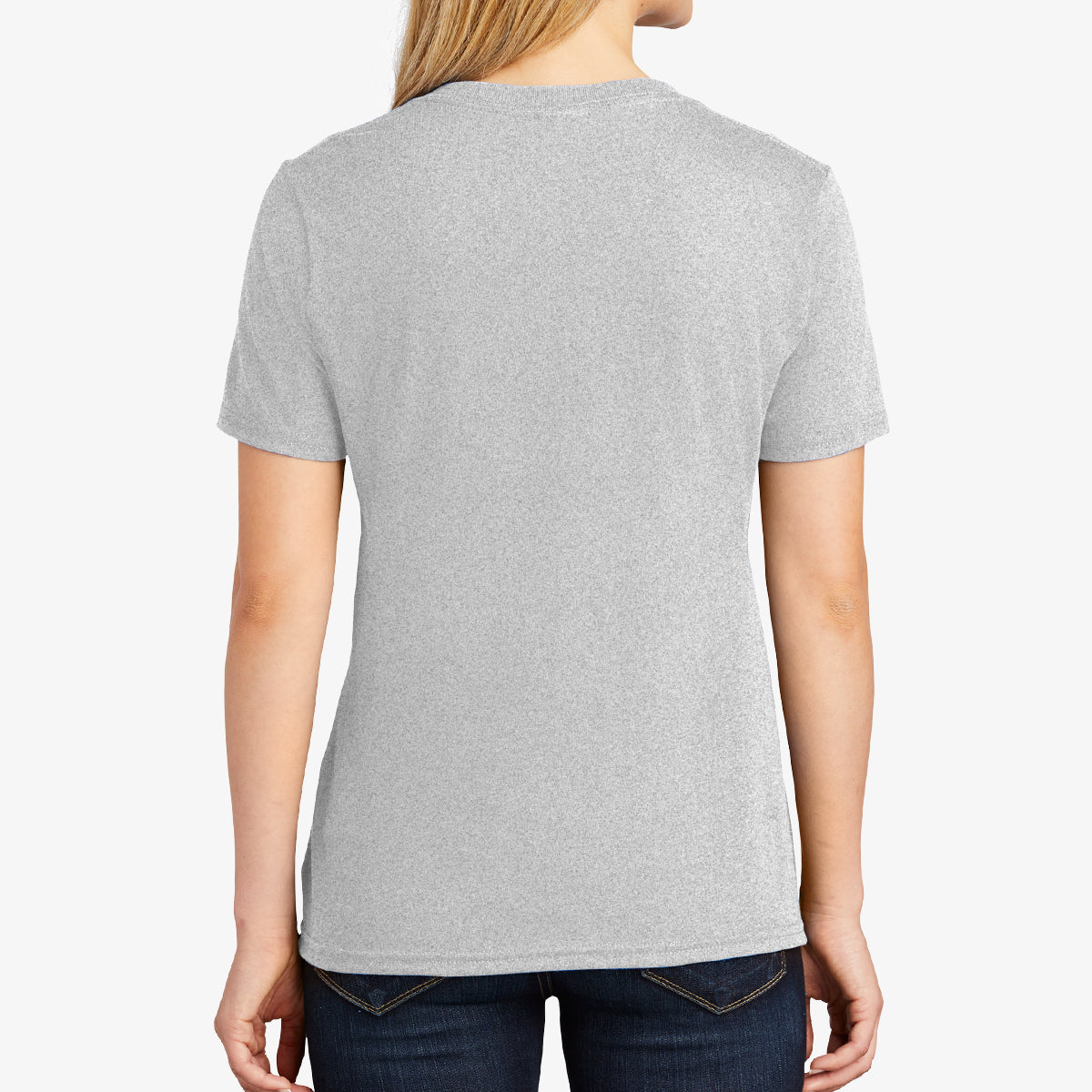 Women Core Cotton V-Neck Tee