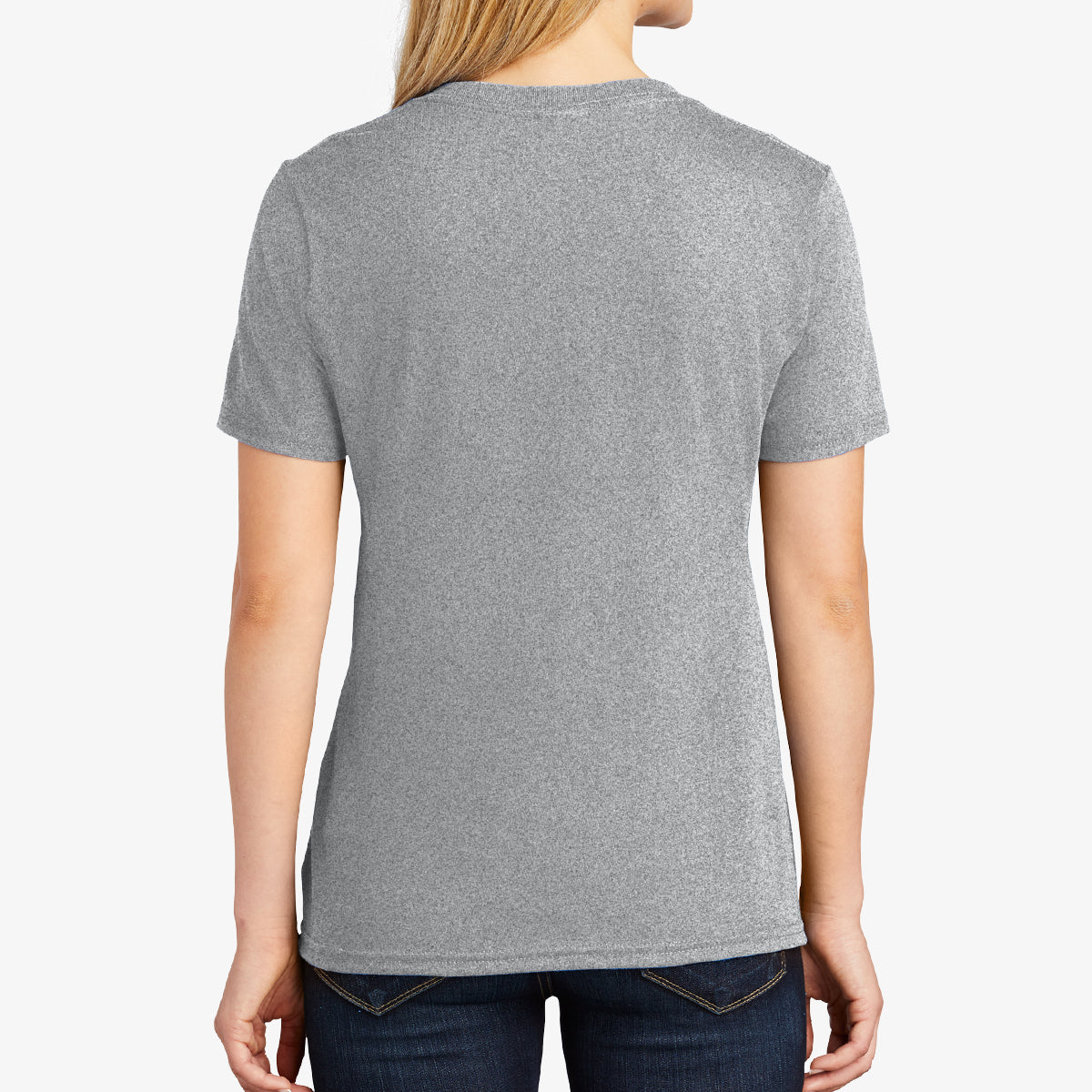 Women Core Cotton V-Neck Tee