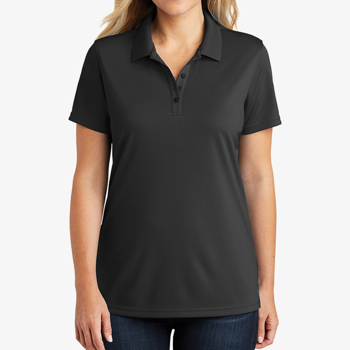 Women PosiCharge Racermesh Polo Shirt