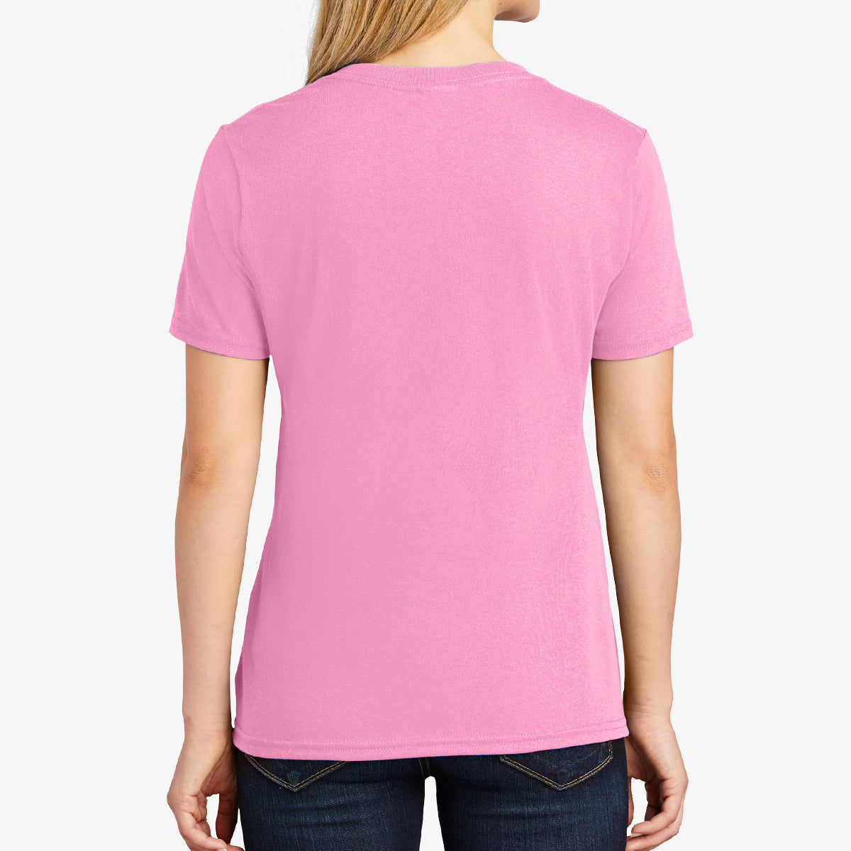 Women Core Cotton V-Neck Tee