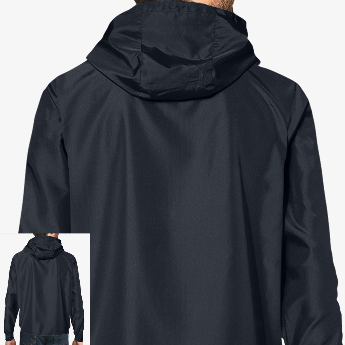 Men Windbreaker Full-Zip Jacket
