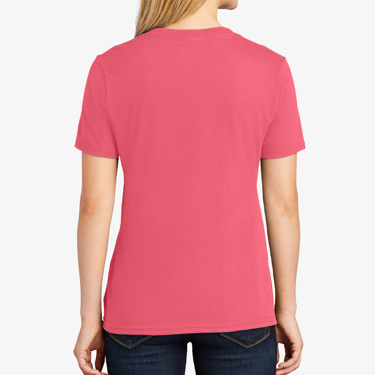 Women Core Cotton V-Neck Tee