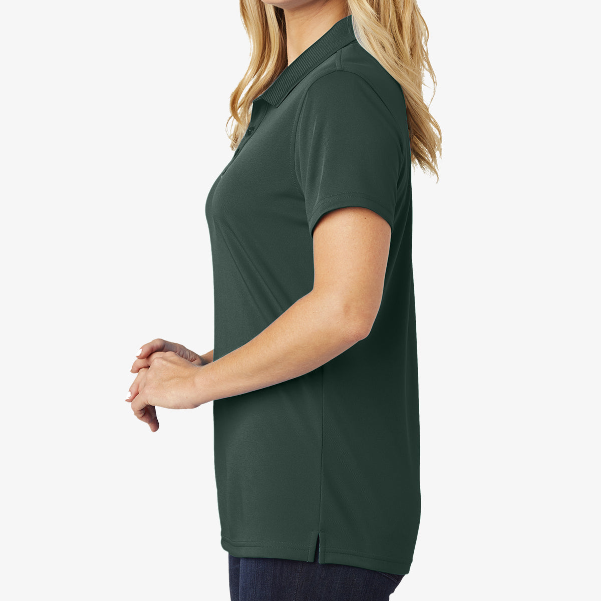 Women PosiCharge Racermesh Polo Shirt