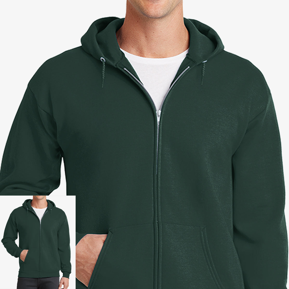 Men Zip Hoodie