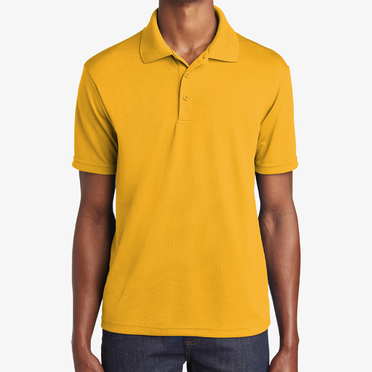 Men PosiCharge Racer Mesh Polo Shirt