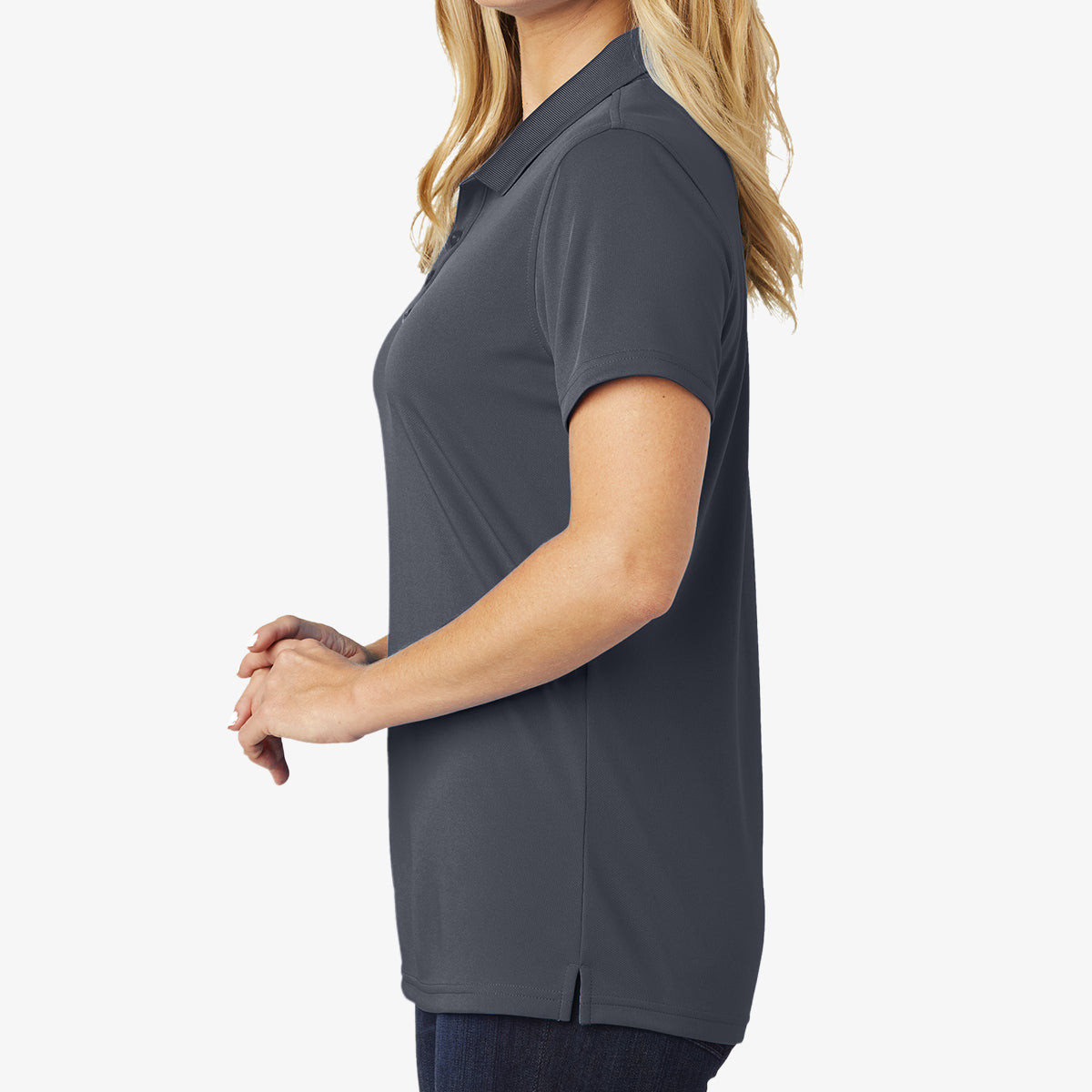 Women PosiCharge Racermesh Polo Shirt
