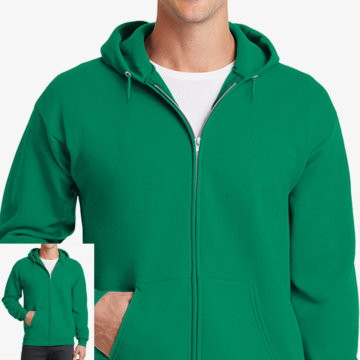 Men Zip Hoodie
