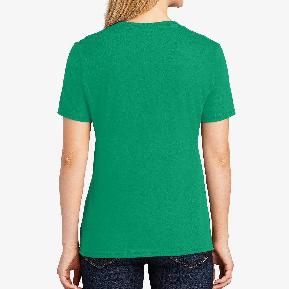 Women Core Cotton V-Neck Tee