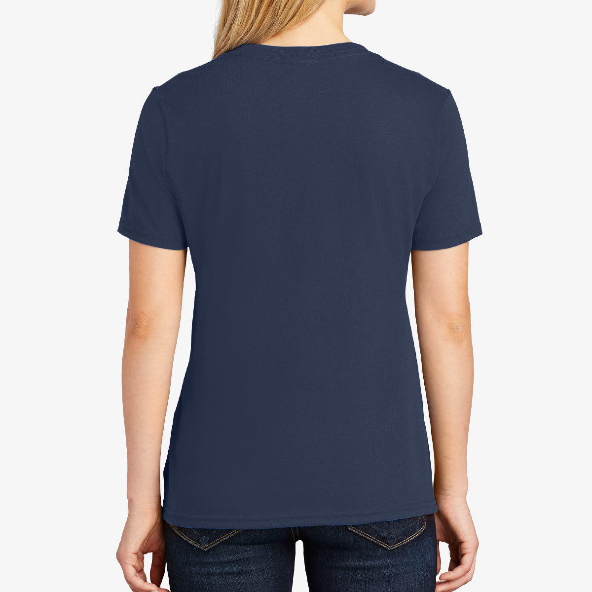 Women Core Cotton V-Neck Tee