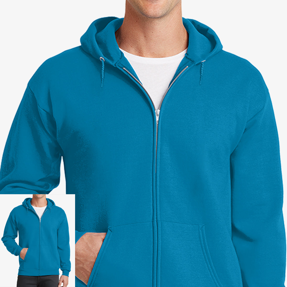 Men Zip Hoodie