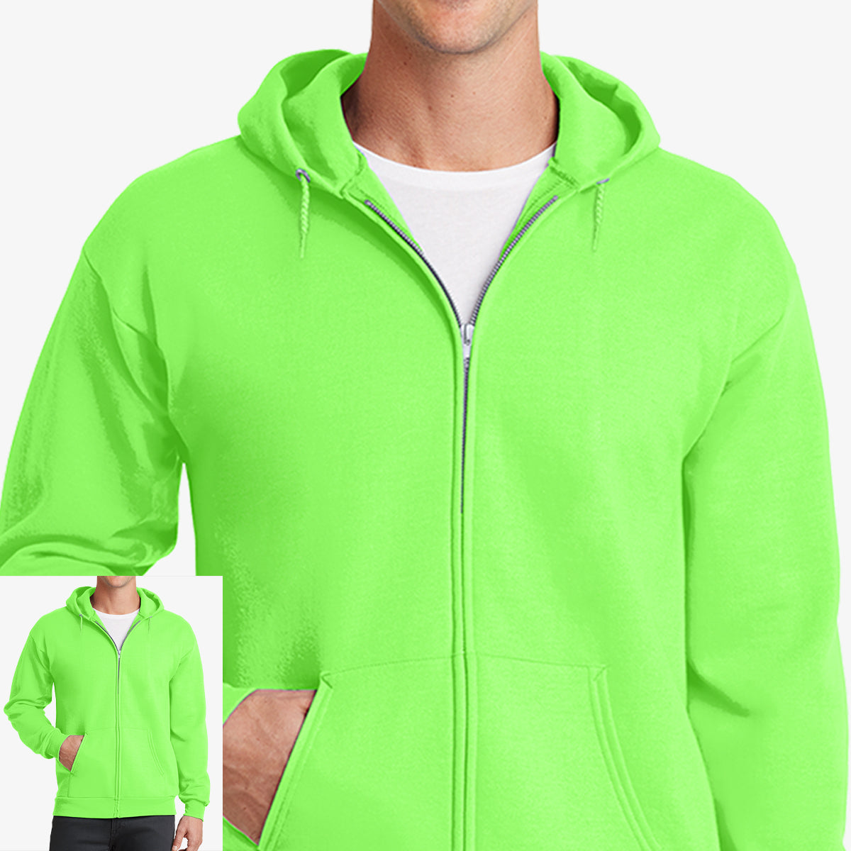 Men Zip Hoodie