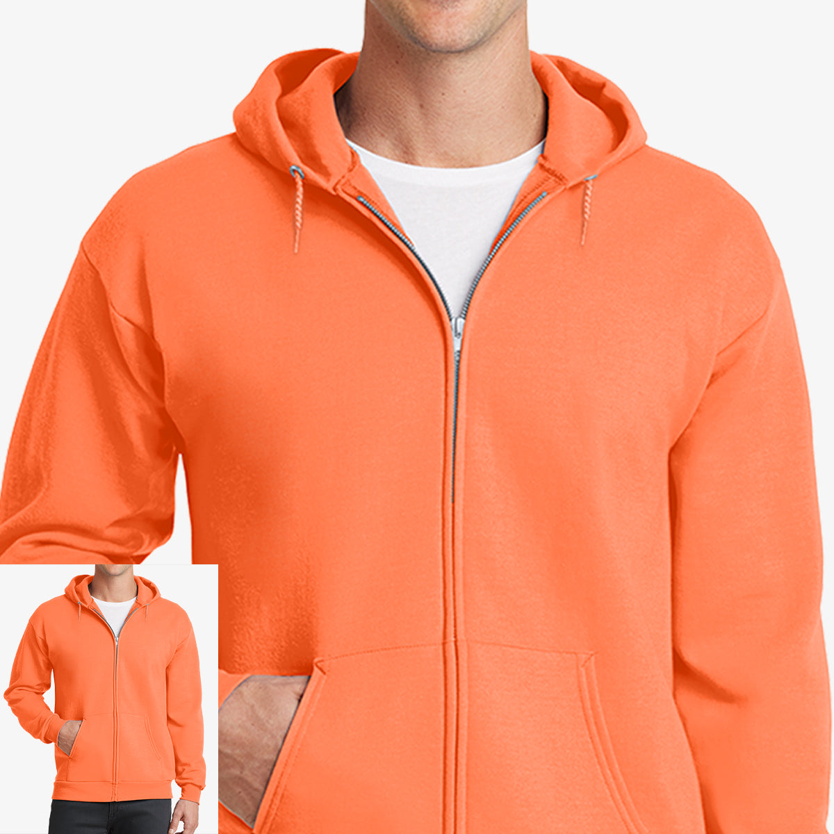 Men Zip Hoodie