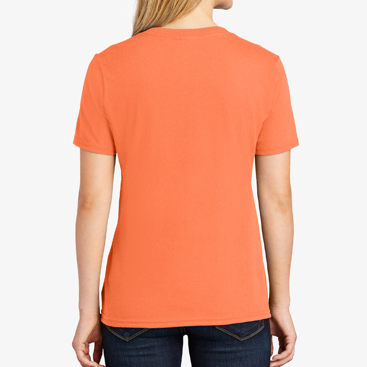 Women Core Cotton V-Neck Tee