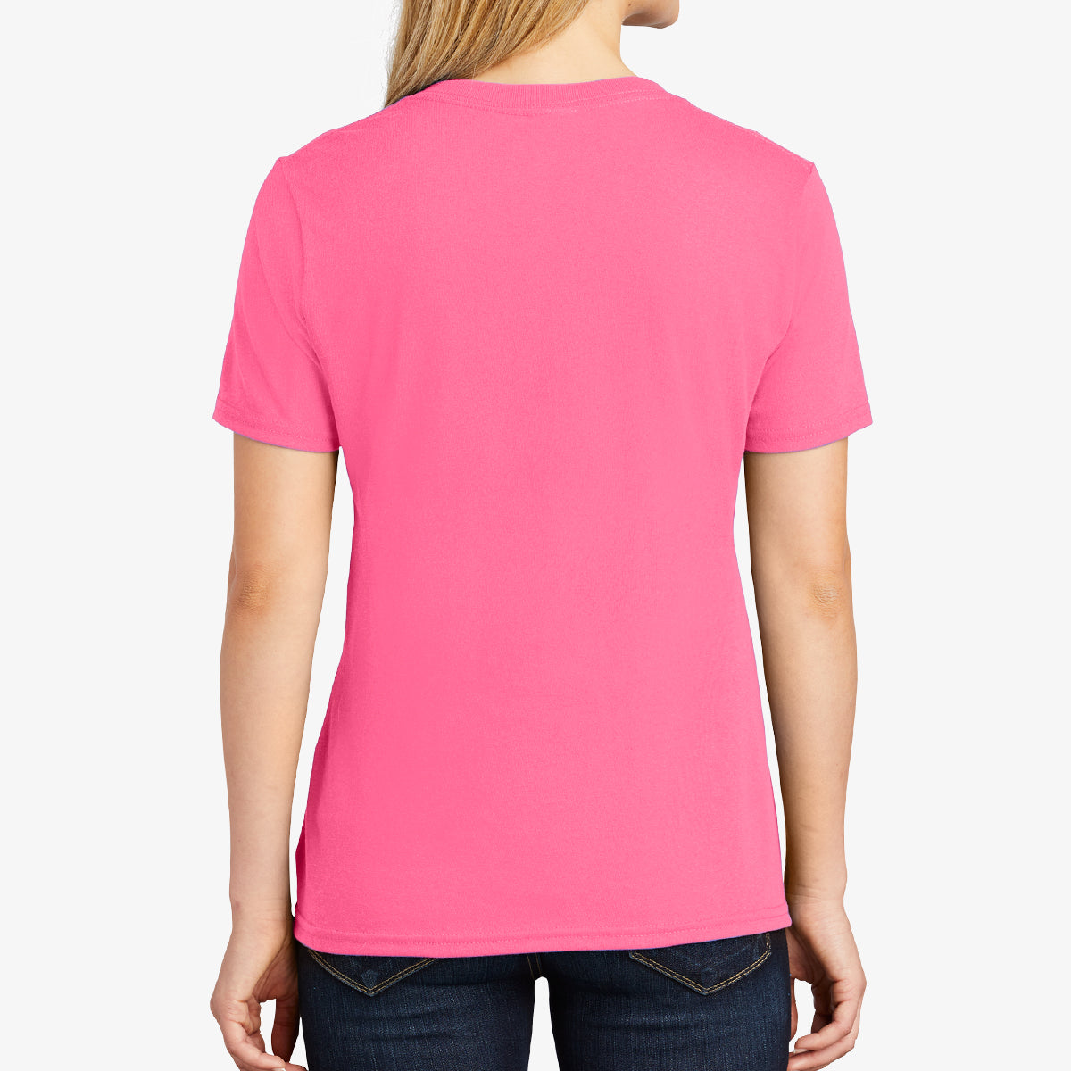 Women Core Cotton V-Neck Tee