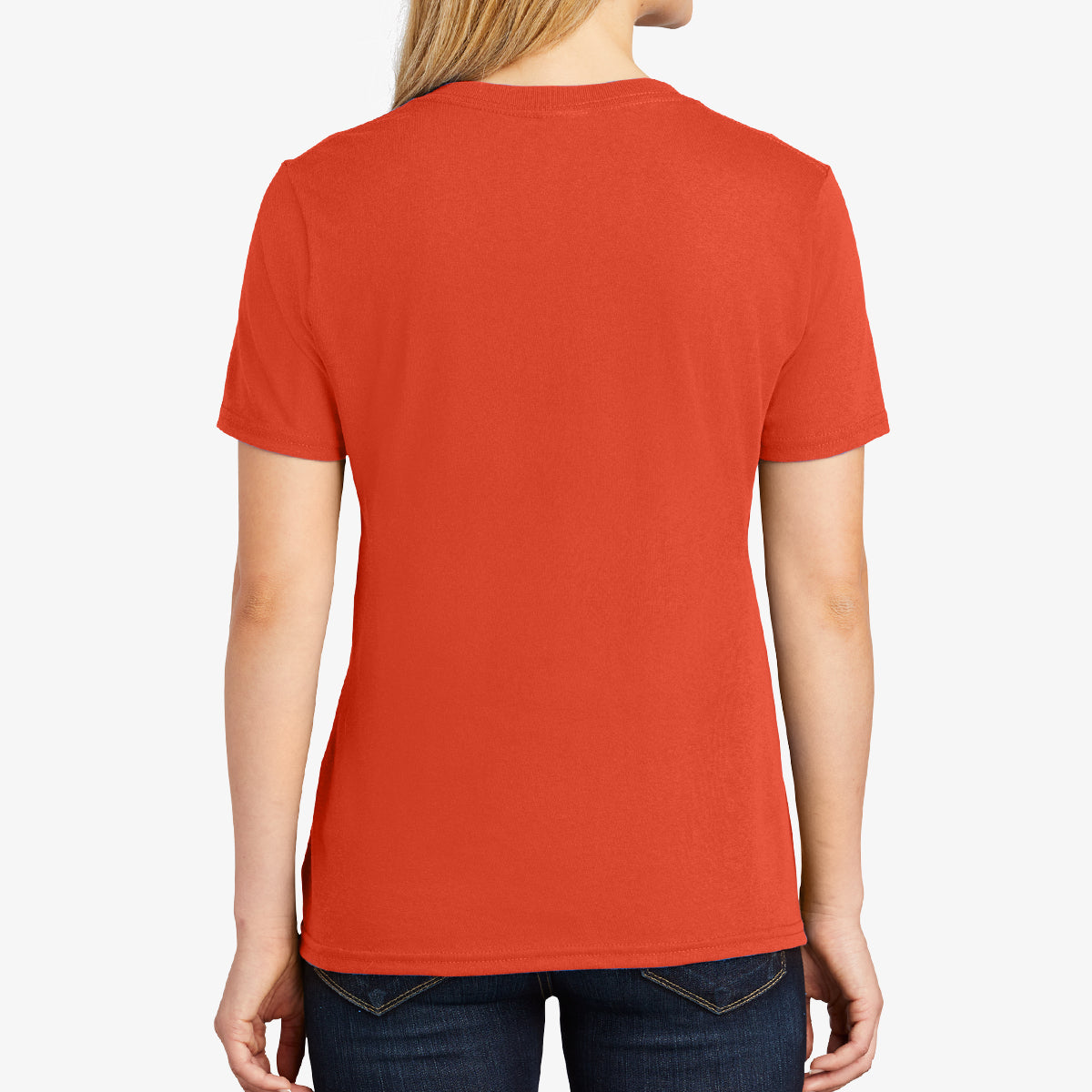 Women Core Cotton V-Neck Tee