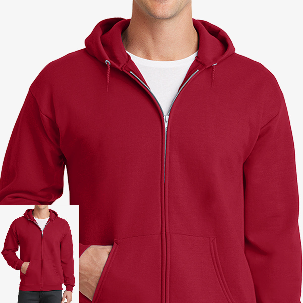 Men Zip Hoodie