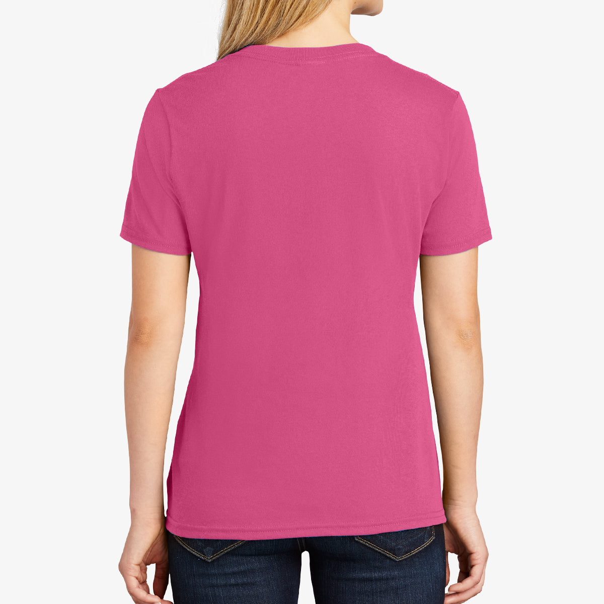 Women Core Cotton V-Neck Tee