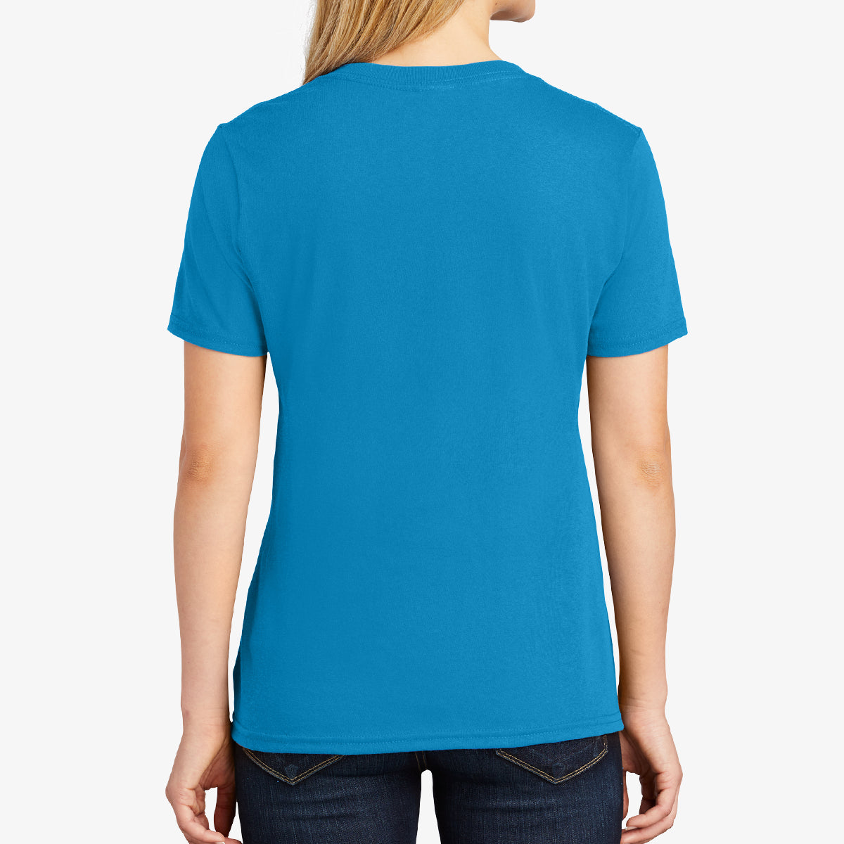 Women Core Cotton V-Neck Tee