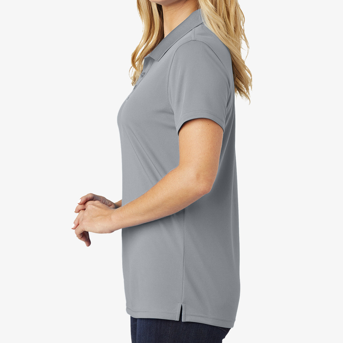 Women PosiCharge Racermesh Polo Shirt