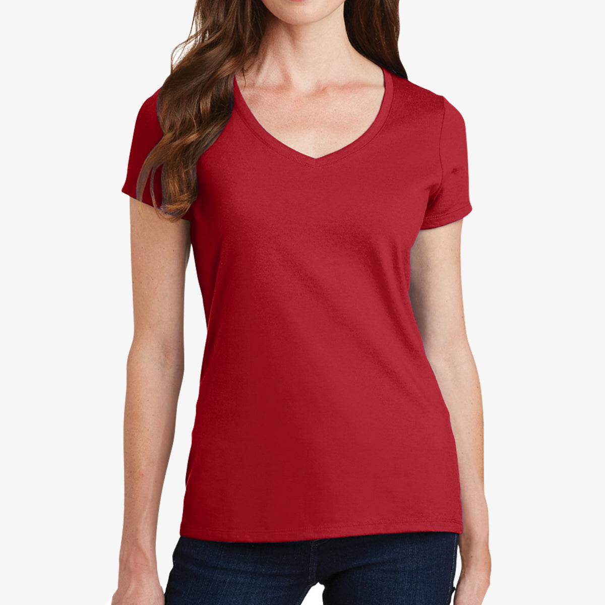 Women Premium V-Neck T-Shirt