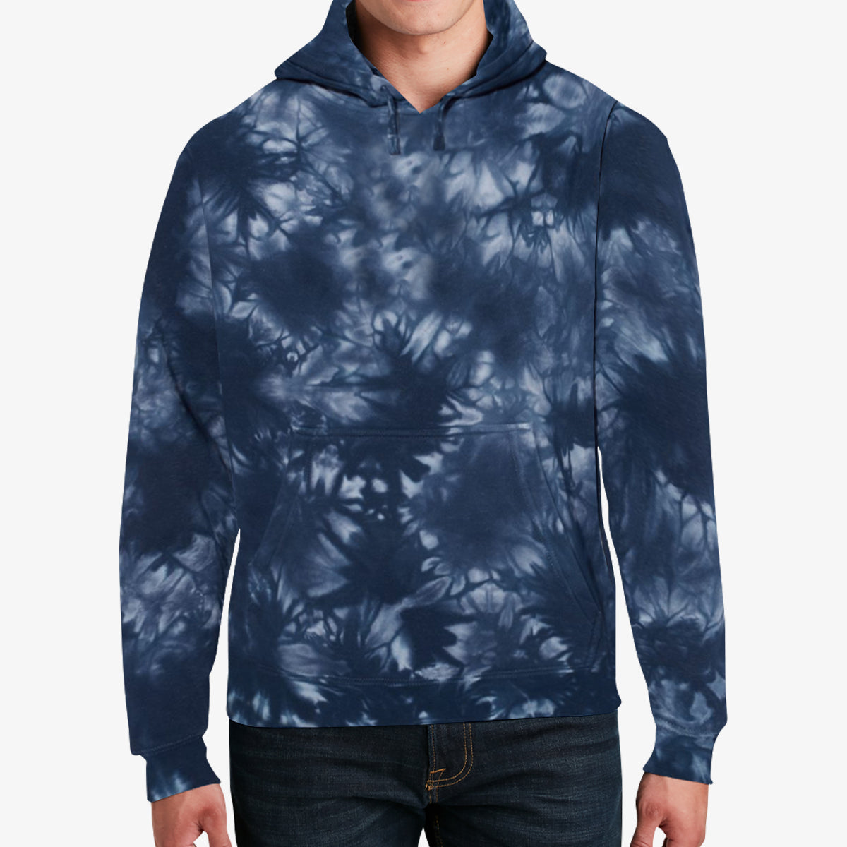 Men Tie-Dye Hoodie