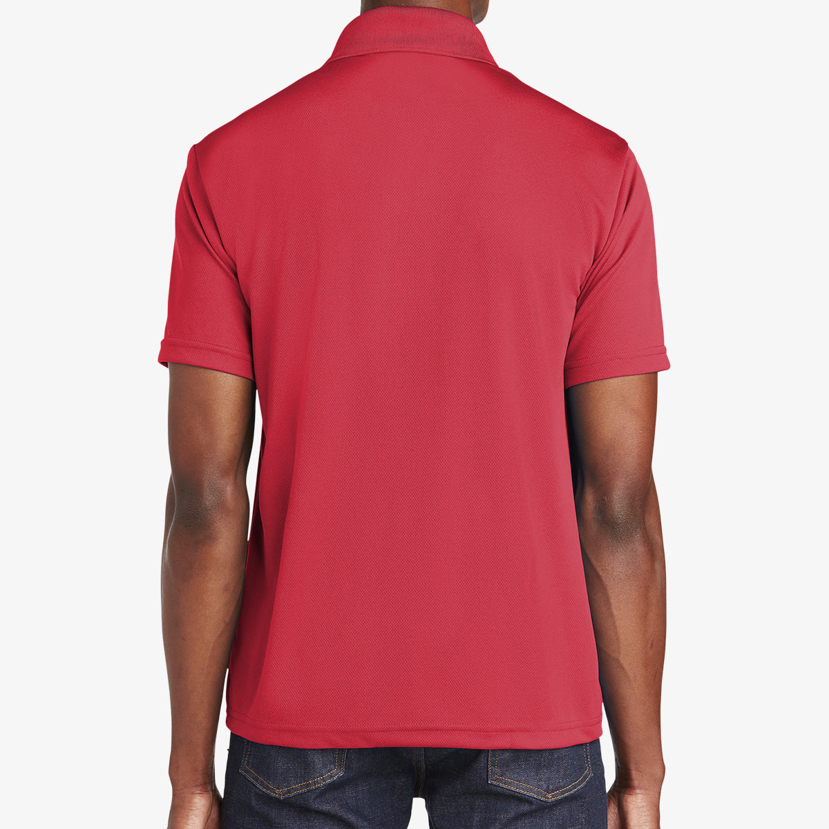 Men PosiCharge Racer Mesh Polo Shirt