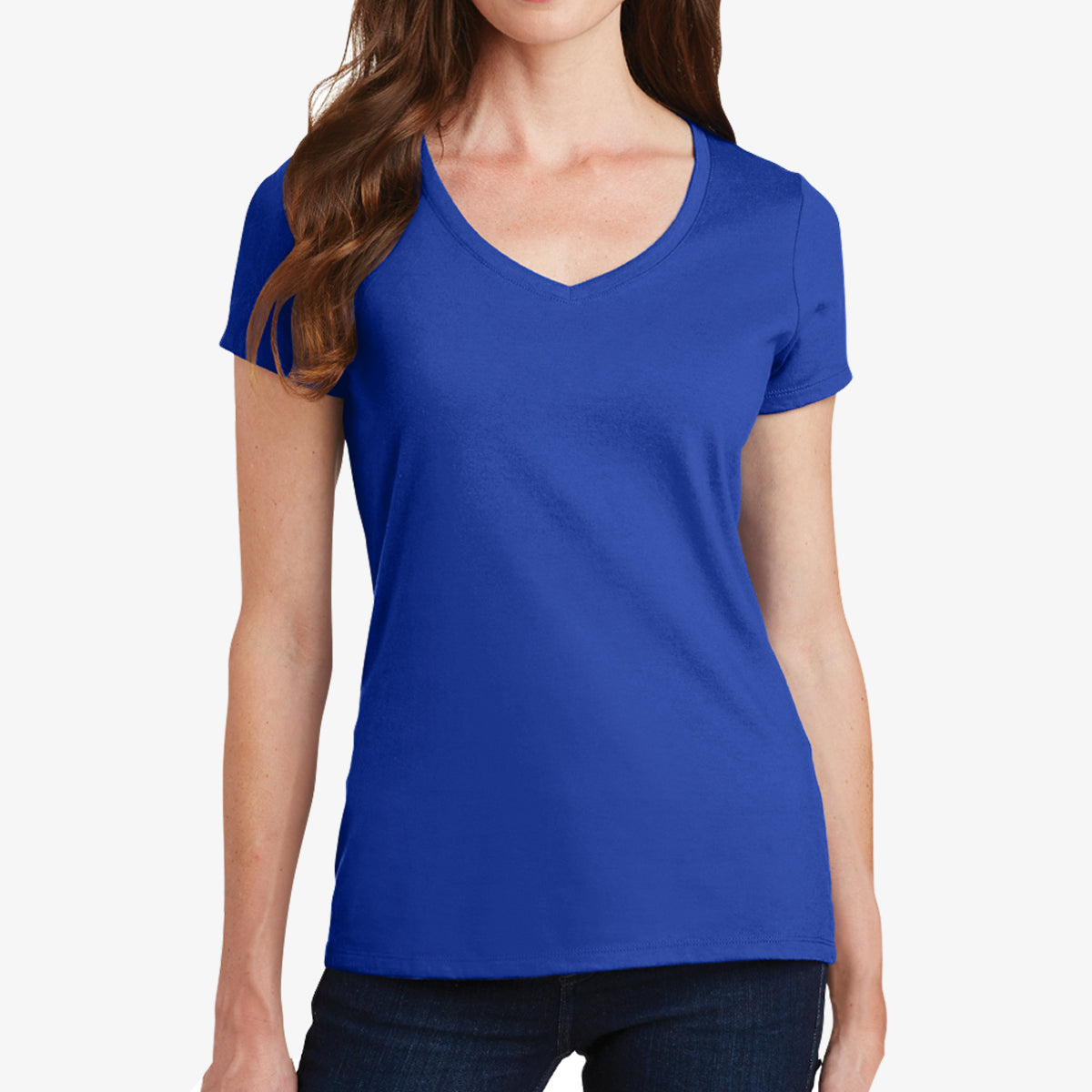 Women Premium V-Neck T-Shirt