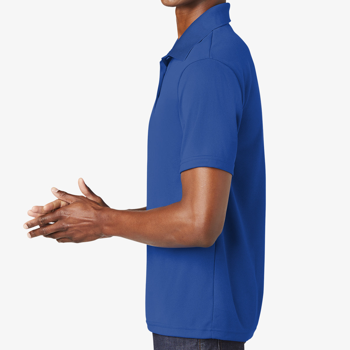 Men PosiCharge Racer Mesh Polo Shirt