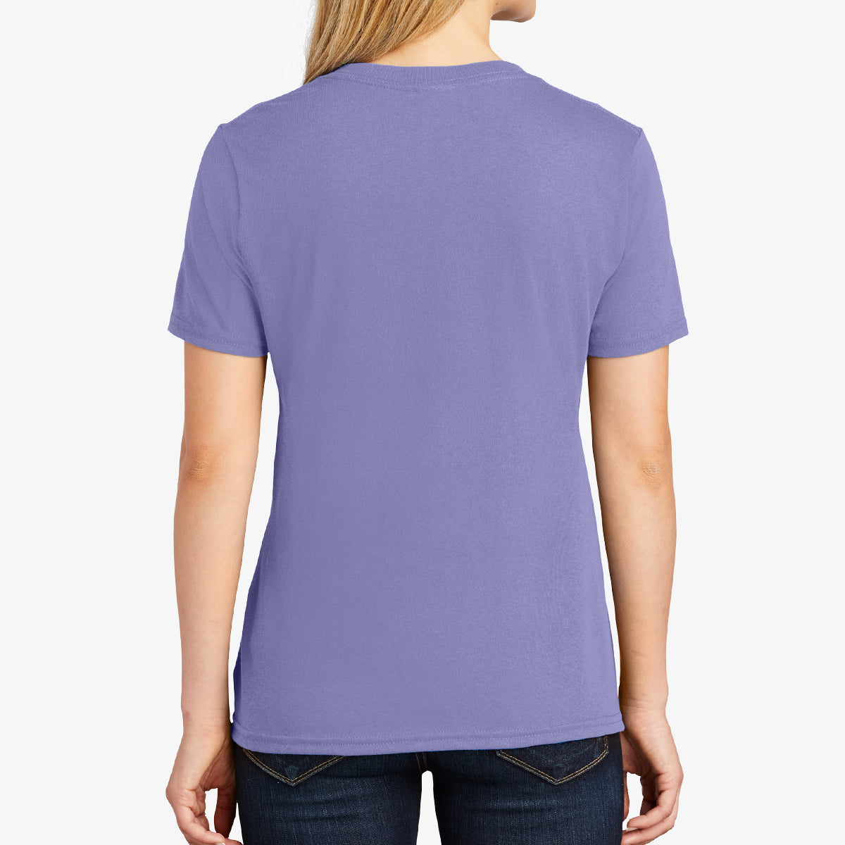 Women Core Cotton V-Neck Tee