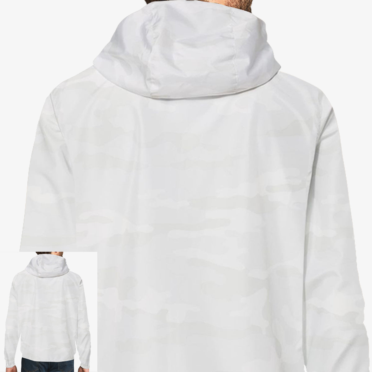 Men Windbreaker Full-Zip Jacket